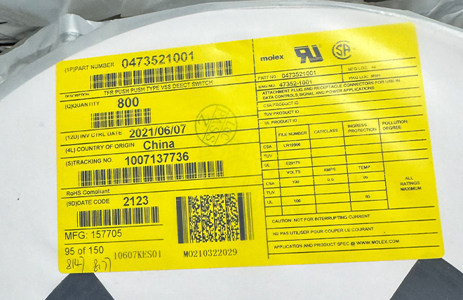 连接器端子开关